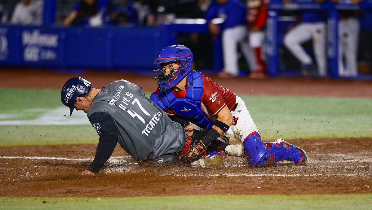Con el out en home terminó el juego y Jalisco venció a Guasave (Foto: Cortesía Charros de Jalisco)
