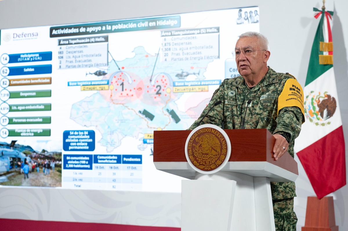 Fuerzas armadas reportan avances de limpieza en sectores de Poza Rica, Álamo y El Higo
