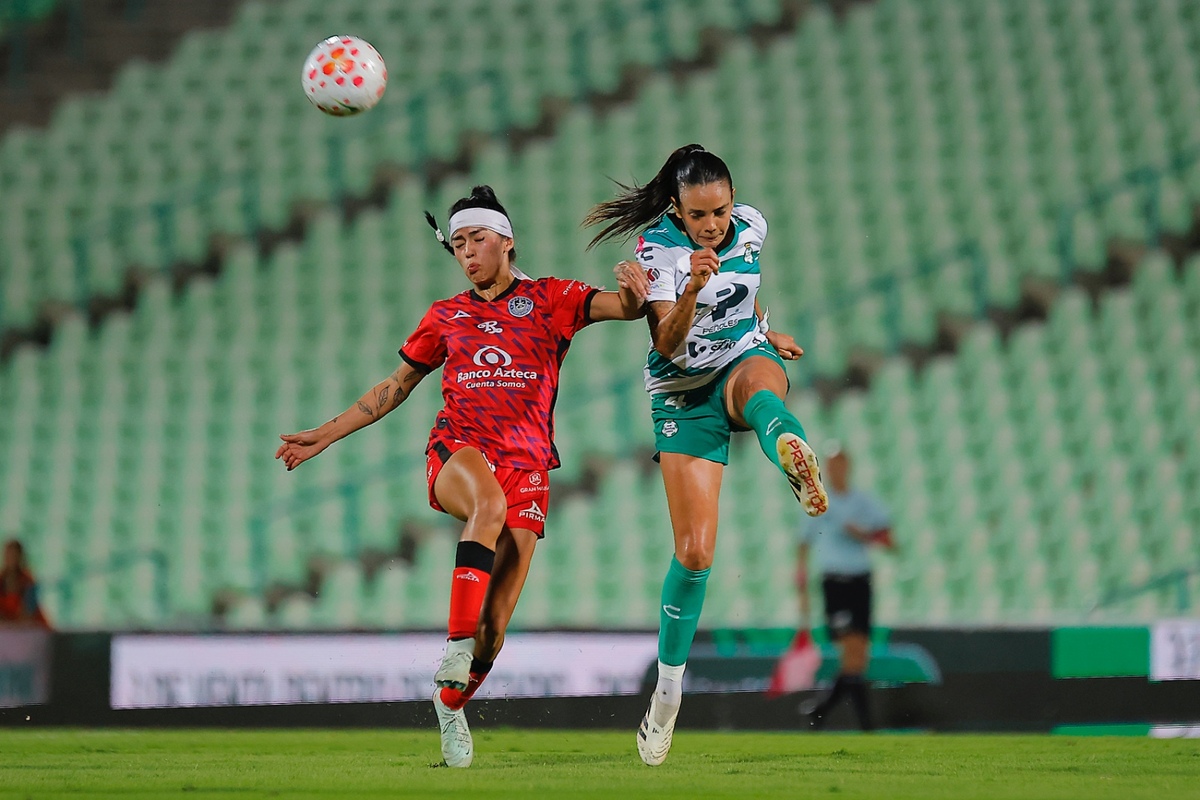 Santos Femenil derrota 2-1 a Cañoneras de Mazatlán. (Roberto Amaya)
