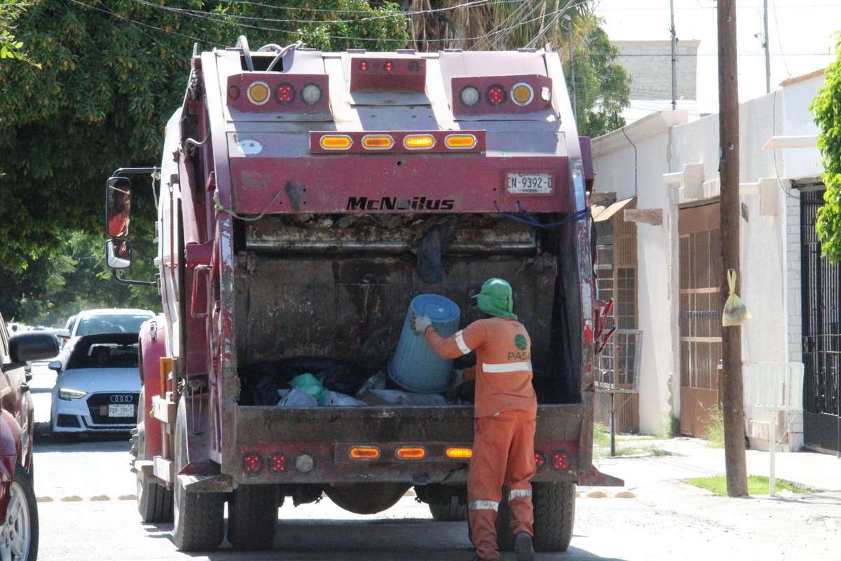 Servicio público de limpieza en Torreón. | Verónica Rivera