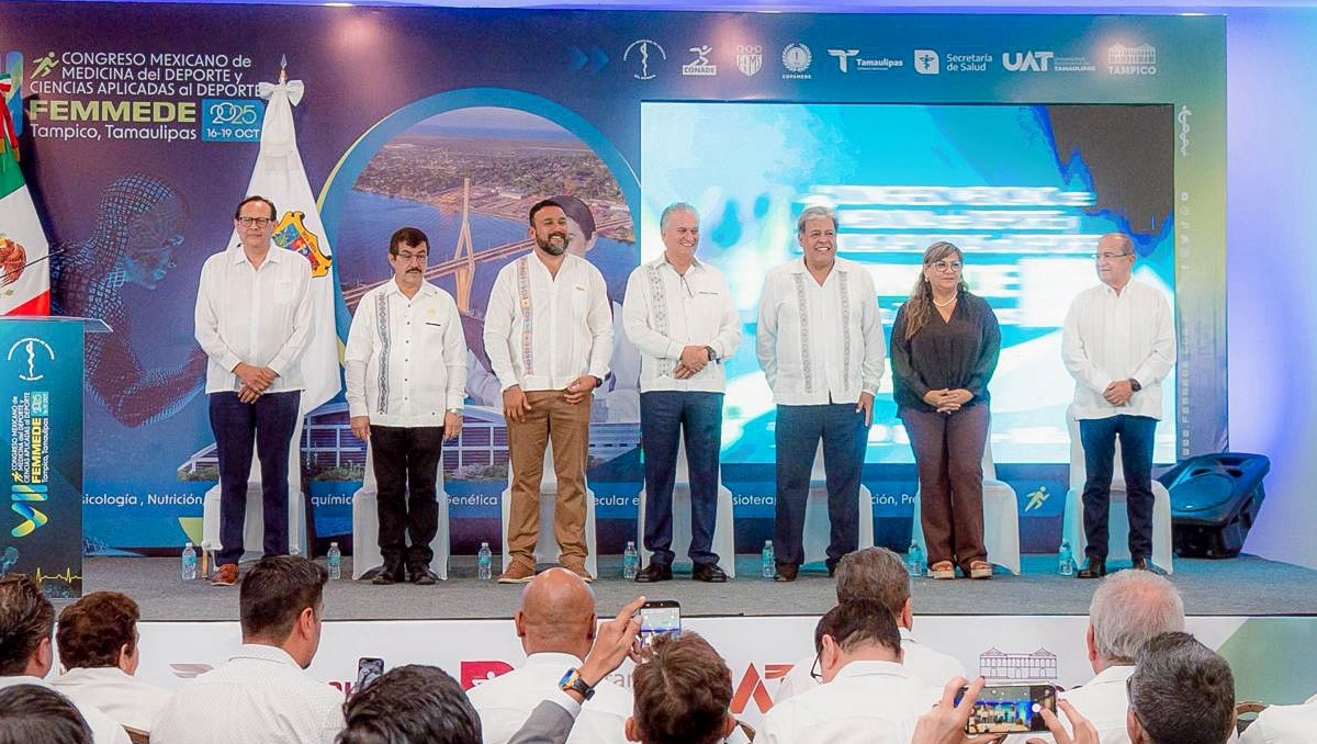 En Tampico, la Femmede inauguró su Congreso Nacional de Medicina Deportiva.