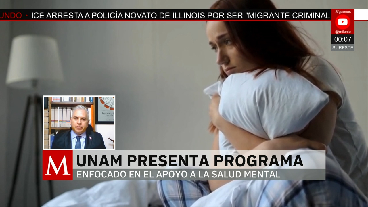 UNAM presenta programa en apoyo a la salud Mental: Fernando Macedo