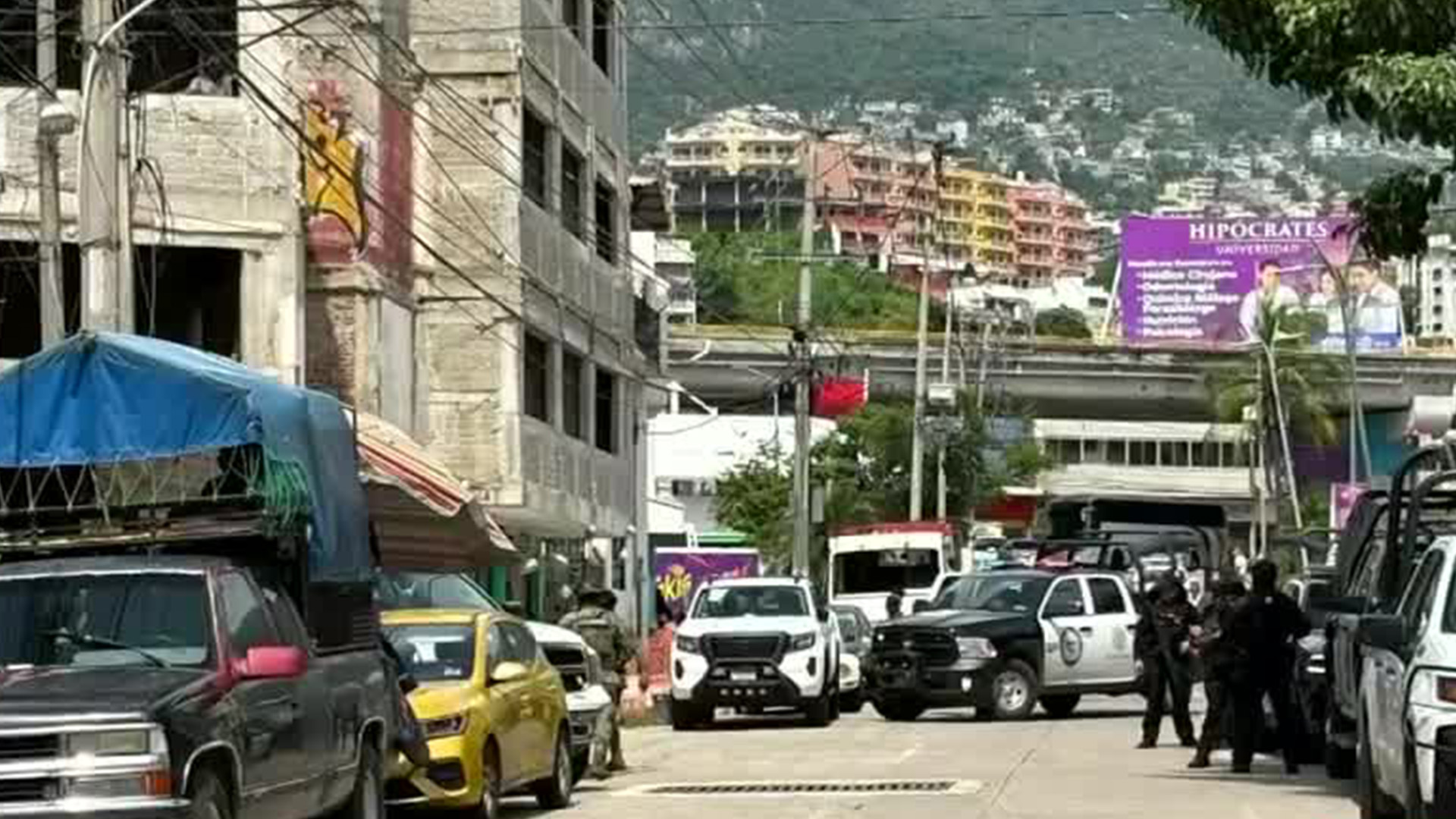 En Acapulco, un enfrentamiento deja un muerto y tres policías heridos, dos de ellos en estado grave