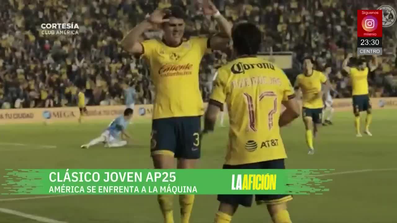 Alistan el clásico joven: Cruz Azul-América | Milenio Noticias La Afición, 17 de octubre de 2025