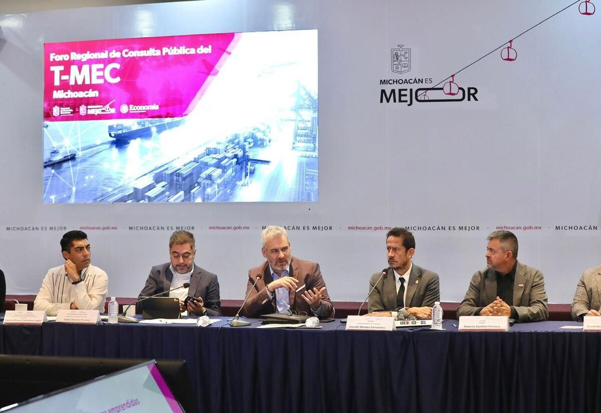 Arranca Bedolla en Michoacán consulta pública para revisión regional del T-MEC