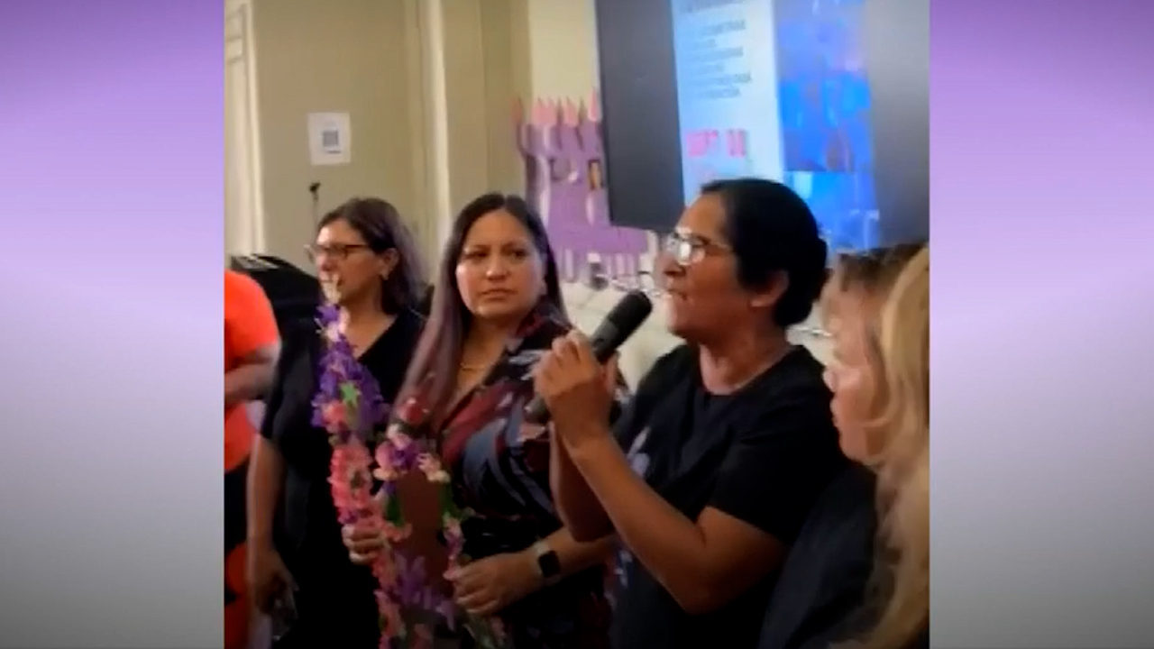 Colectivos mexicanos recorren instituciones en EU para visibilizar casos de feminicidios
