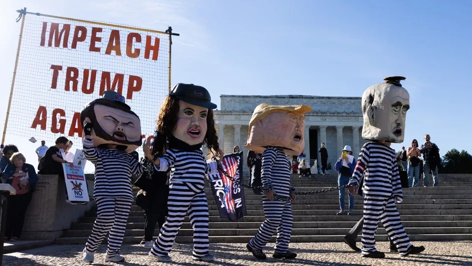 Convocan movilización “No Kings” en rechazo a las políticas de Donald Trump