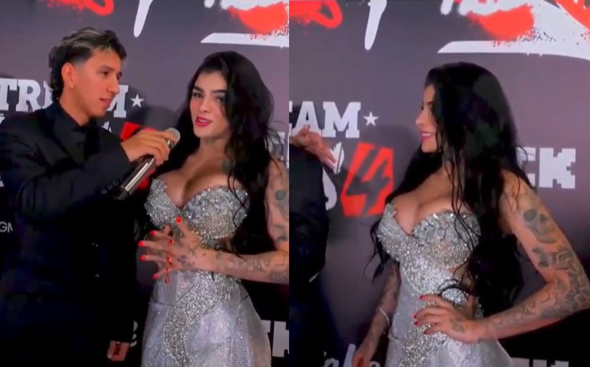 Así fue el deslumbrante look de Karely Ruiz en su pelea de box 'Stream Fighters 4'