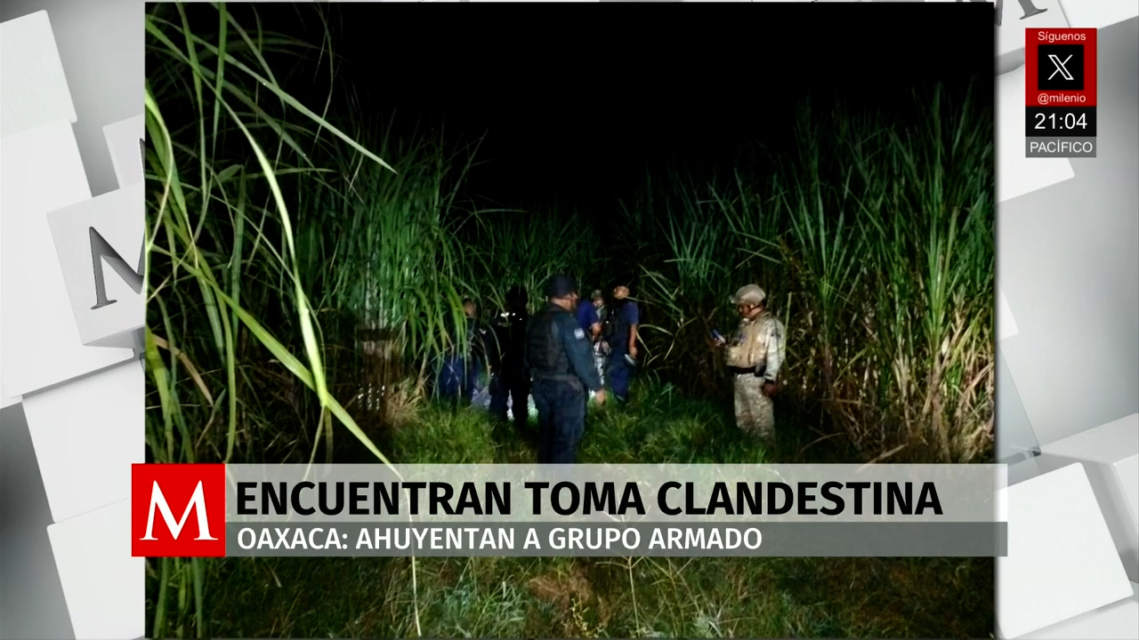 Detectan grupo armado y toma clandestina en Acatlán de Pérez Figueroa durante Operativo Muralla