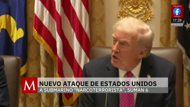 EU realizó el sexto ataque al narcoterrorismo en Venezuela | Jaime Núñez, 17 de octubre de 2025
