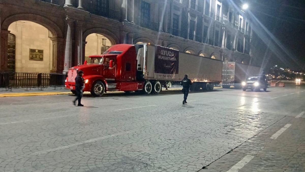 El Gobierno mexiquense envió desde Toluca un nuevo cargamento de ayuda para familias afectadas por lluvias en Hidalgo. Especial