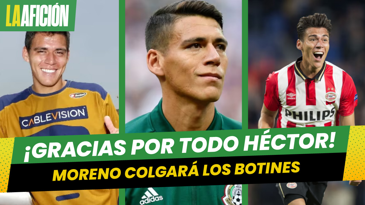Héctor Moreno anuncia su retiro del futbol profesional después de más de 20 años de carrera