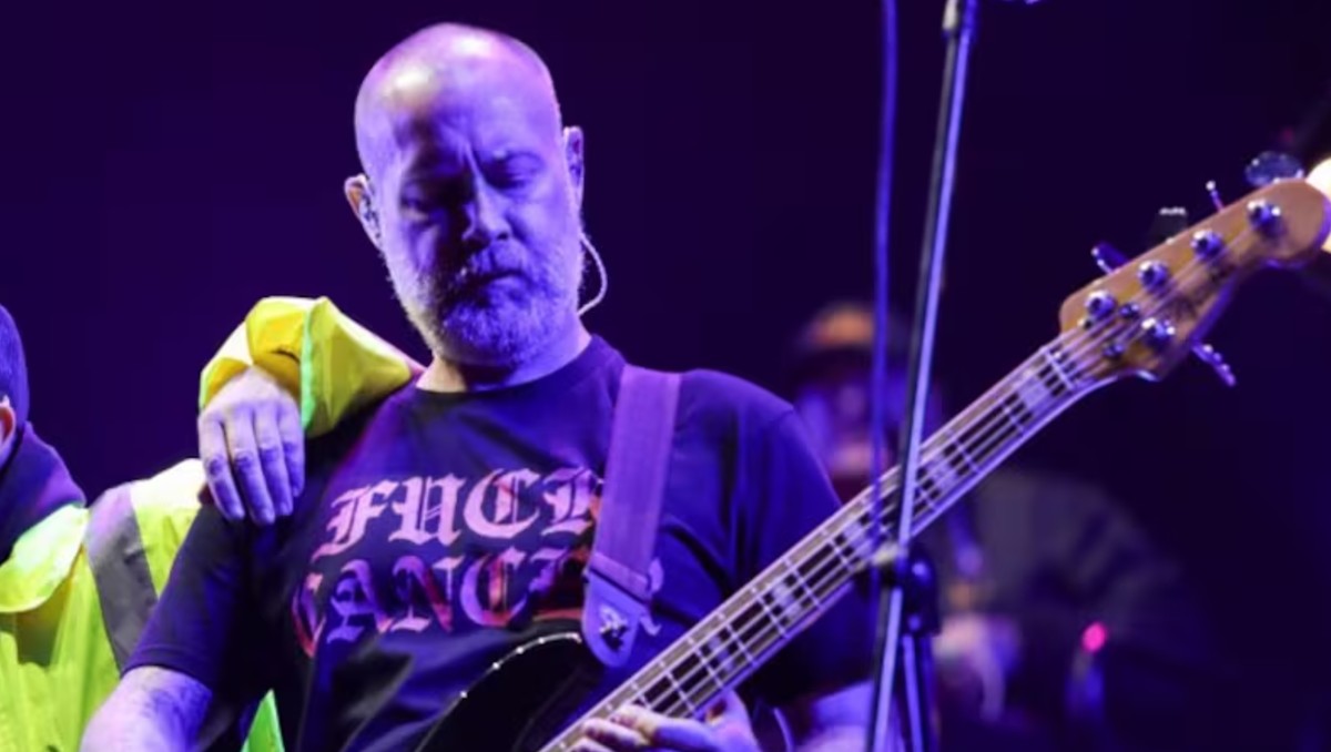 La muerte del bajista la dio a conocer la banda | AFP