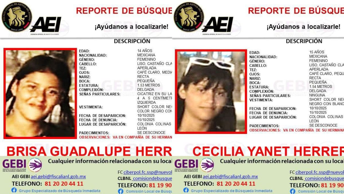 Las dos menores se encontraban juntas el día de su desaparición. Especial