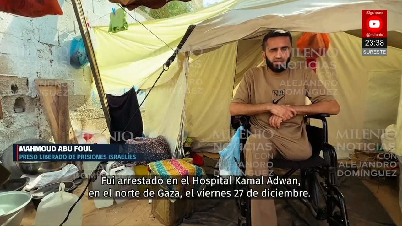 Mahmud Abu Foul, liberado por Israel, relata torturas que lo dejaron ciego