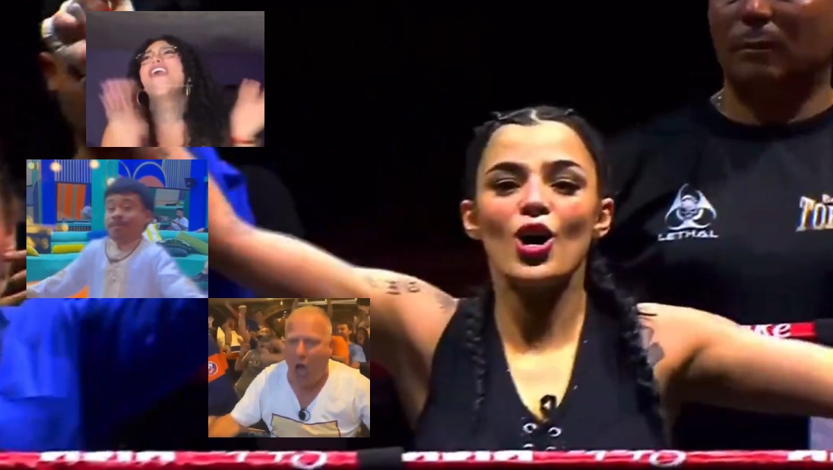 Memes festejan la victoria de Karely Ruiz en Stream Fighter 4 ante Karina García (Captura X@KickEspanol)