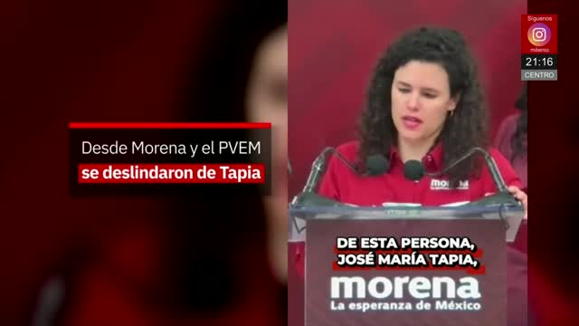 Morena y el PVEM se deslindan de 'Chema Tapia' | Elisa Alanís, 17 de octubre de 2025