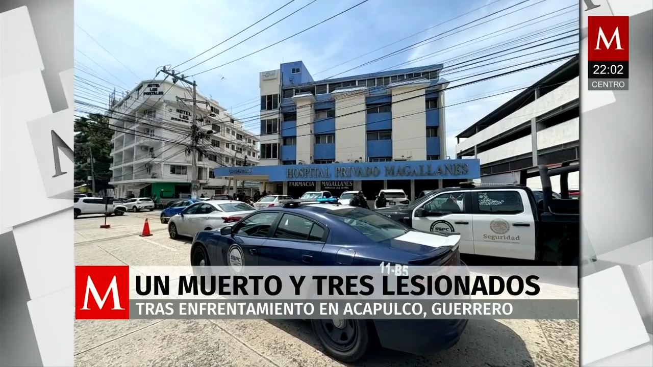 Una mujer muerta y tres policías federales heridos tras enfrentamiento en Acapulco