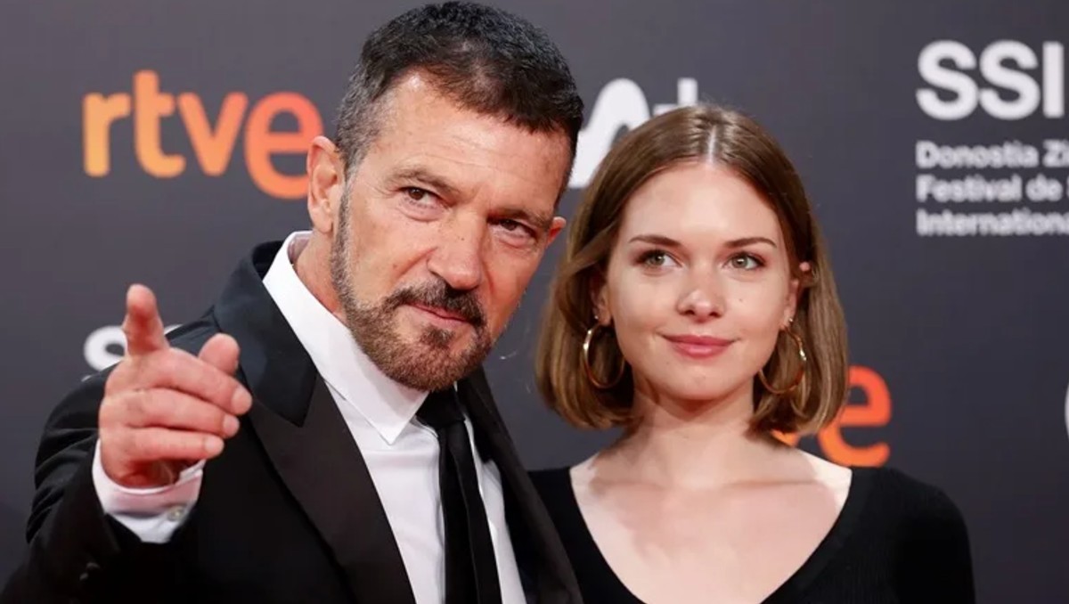 Stella junto a su padre (EFE)