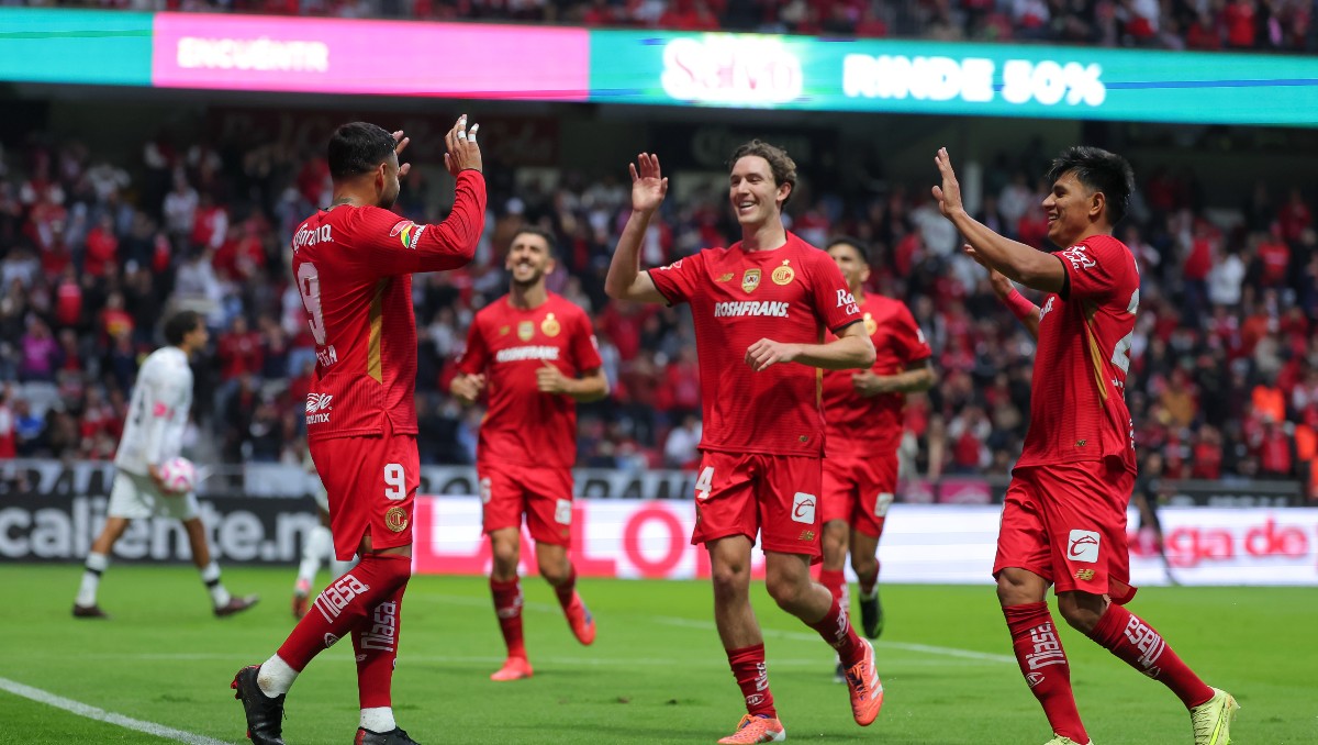 Toluca golea a Mazatlán en partido de la jornada 13 de la Liga MX (Imago7)