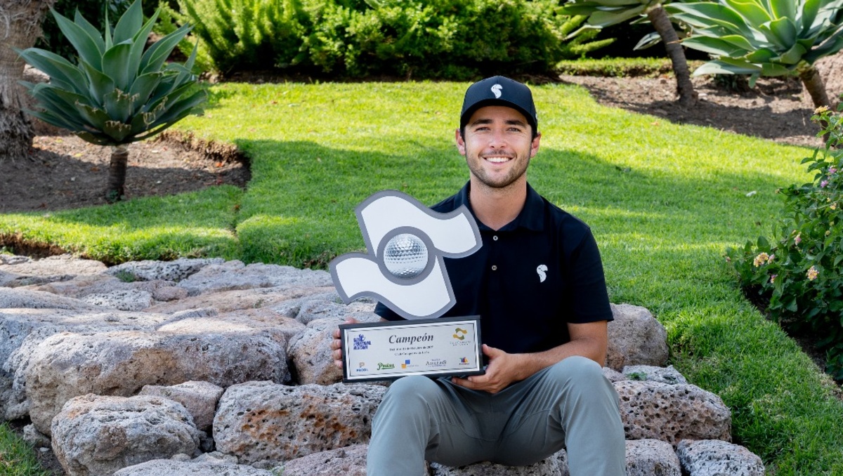 Alejandro Madariaga conquista el Bajío Open, su primer campeonato en la Gira Profesional Mexicana (Cortesía)