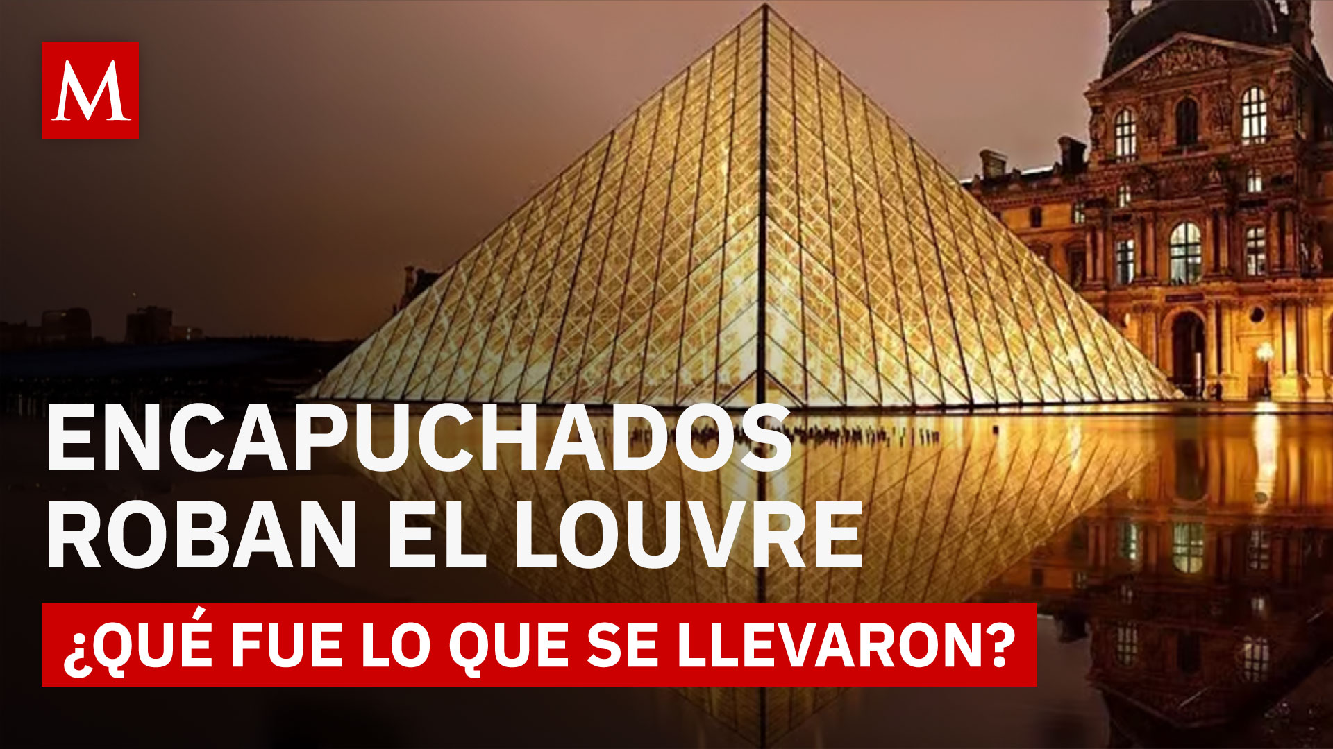Audaz robo en el Louvre: asaltan la galería de las joyas de la corona francesa