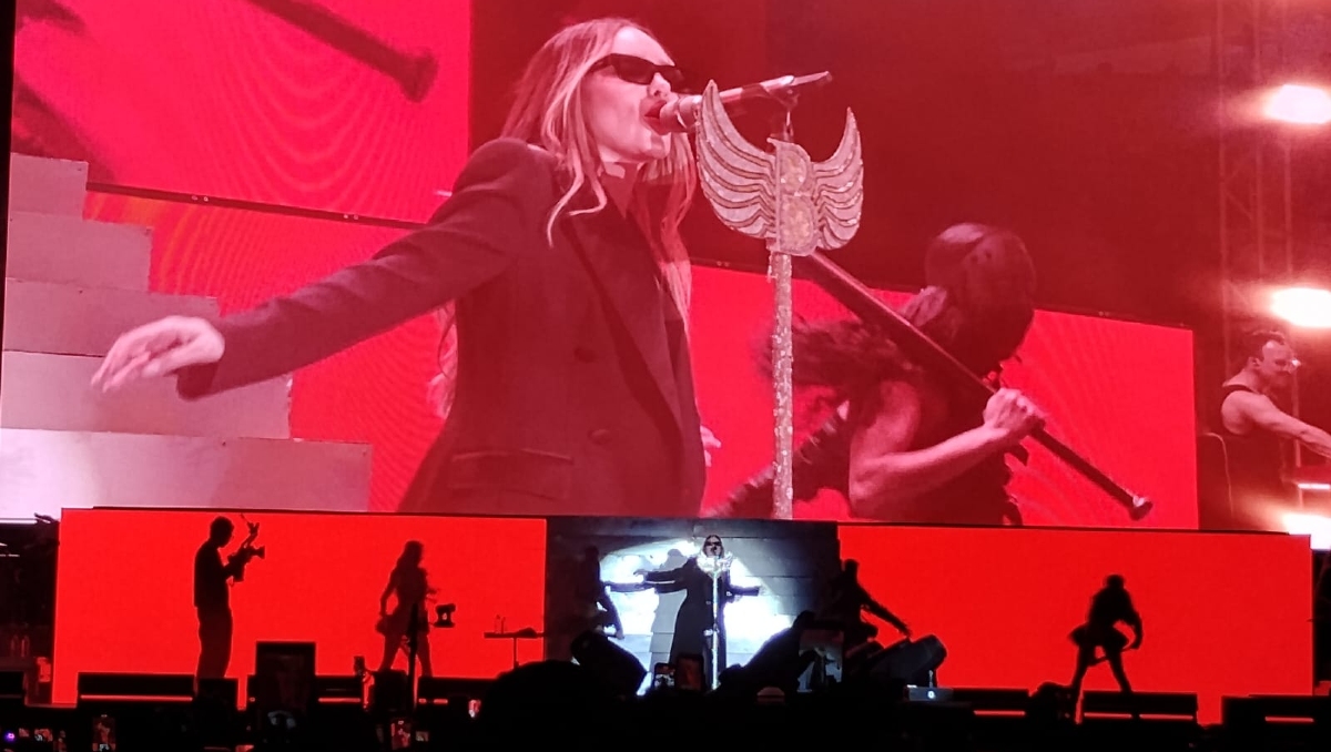 La cantante terminó ganando como siempre con el espectáculo que ofreció (Foto: Cortesía Mauricio Ortega)