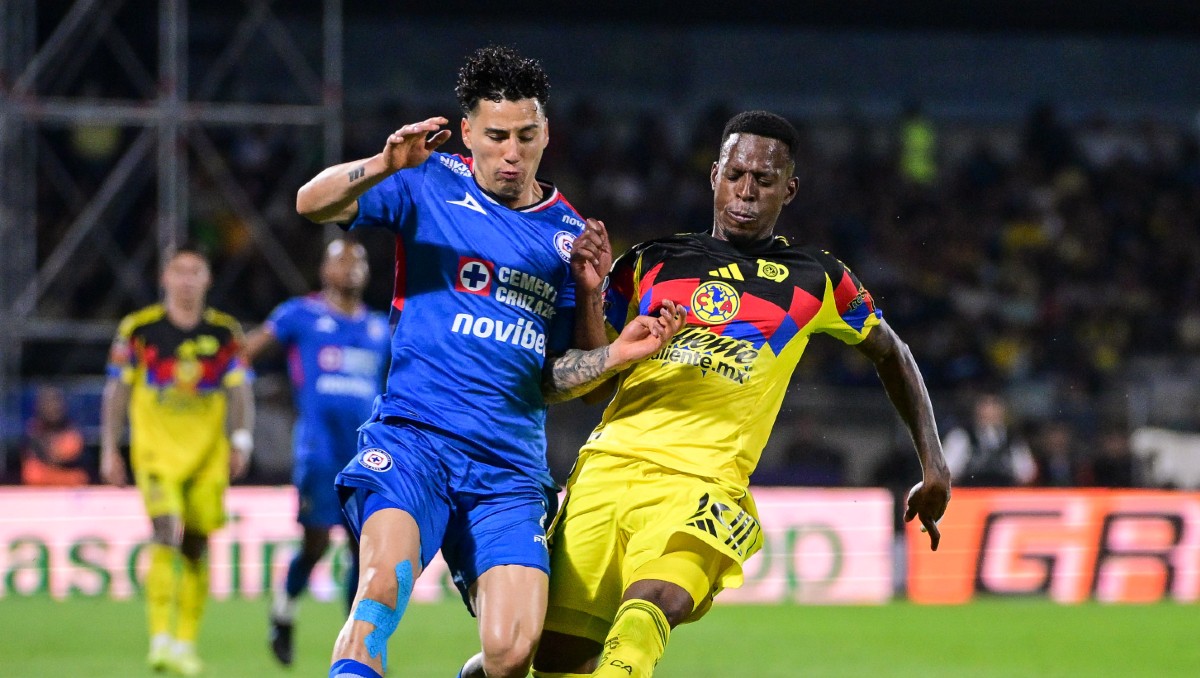 Clásico Joven de Cruz Azul vs América de la jornada 13 de la Liga MX (Imago7)