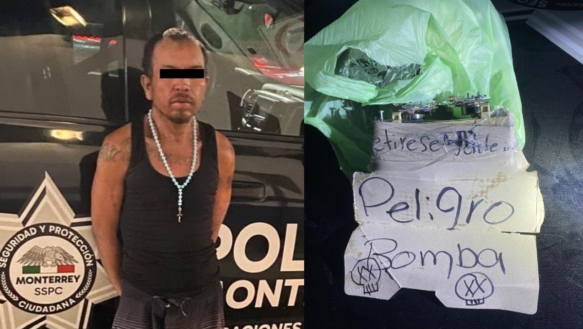 El detenido fue identificado como Francisco Javier “N”, de 39 años. Foto: Especial