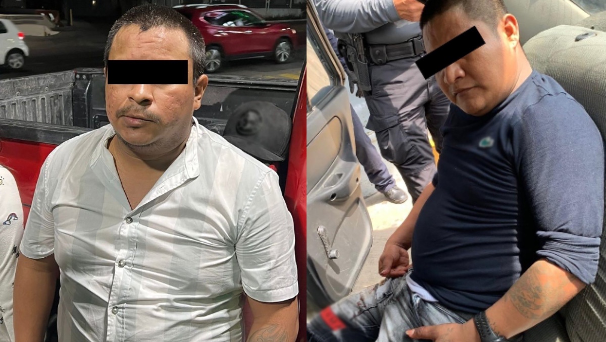 Los detenidos fueron puestos a disposición de las autoridades locales, gracias a la coordinación interinstitucional. (SSPC)