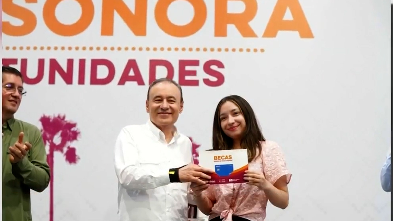 Disminuye la deserción escolar en Sonora gracias a programa Becas Sonora Oportunidades