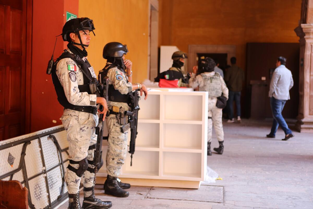 Los elementos federales se deben solicitar directamente a Harfuch (Dany Bejar).