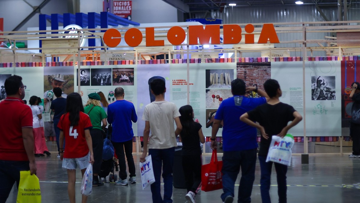 La Feria Internacional del Libro Monterrey cerró su edición 2025 con una gran cantidad de asistentes. Foto: Jorge López