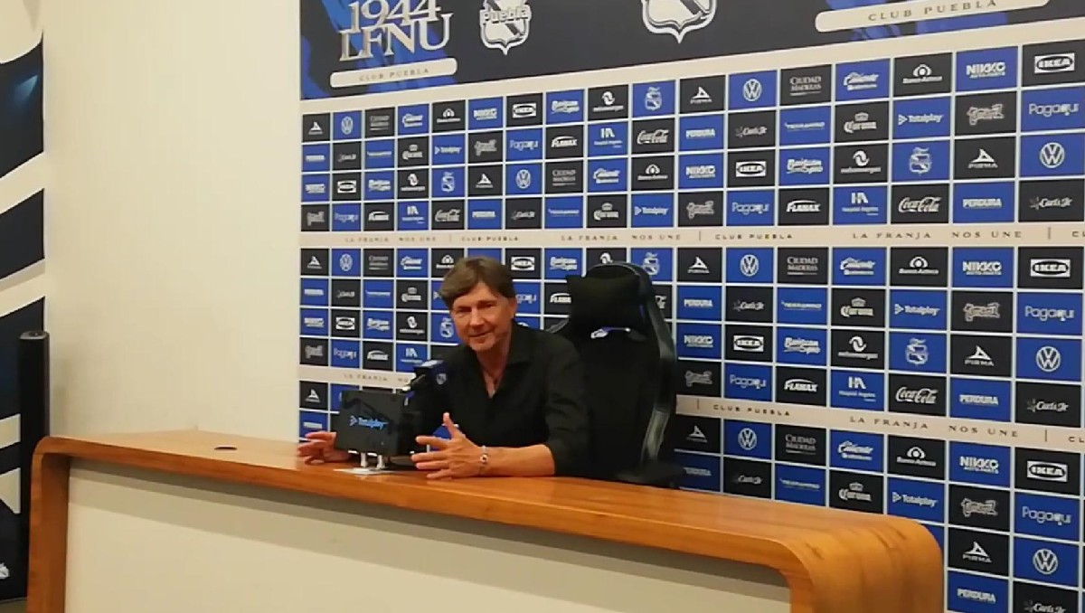 Hernán Cristante Naranjillo, director técnico del Club Puebla | Jaime Zambrano
