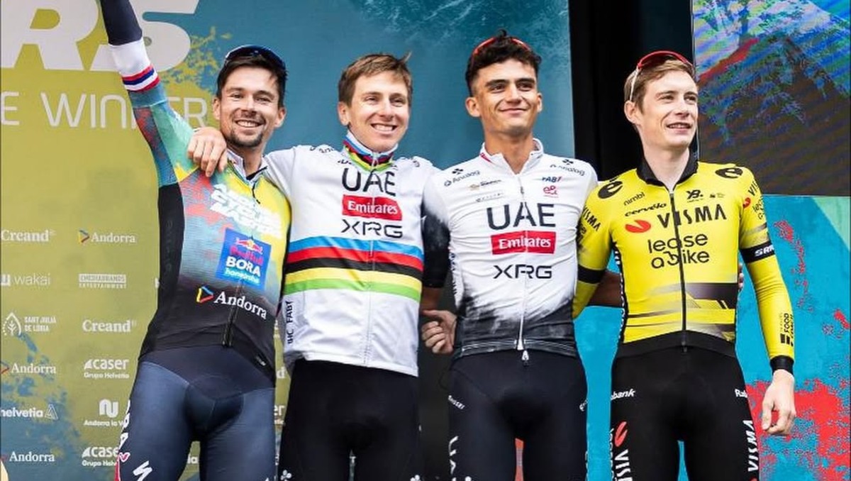 Isaac del Toro culmina segundo lugar en el Andorra Cycling Masters (Instagram @andorracyclingmasters)