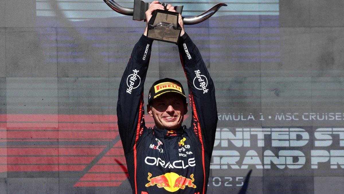 Max Verstappen gana el Gran Premio de Estados Unidos de Fórmula 1 (Reuters)