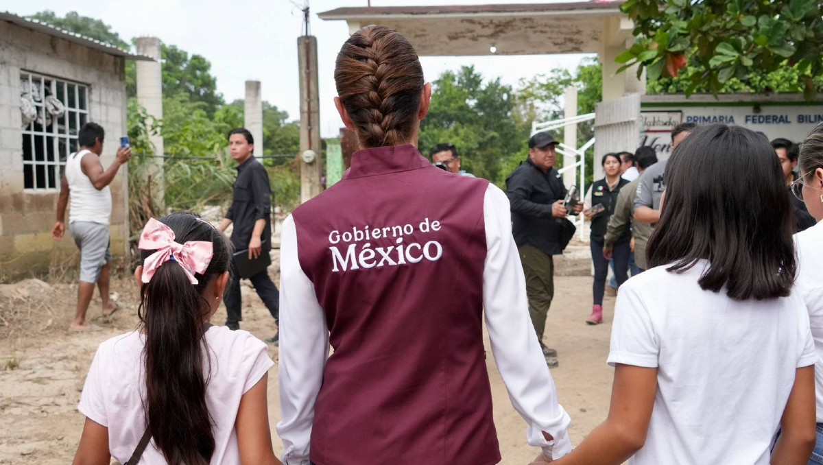 Visita Sheinbaum Puebla para apoyar a comunidad damnificada por lluvias | Especial