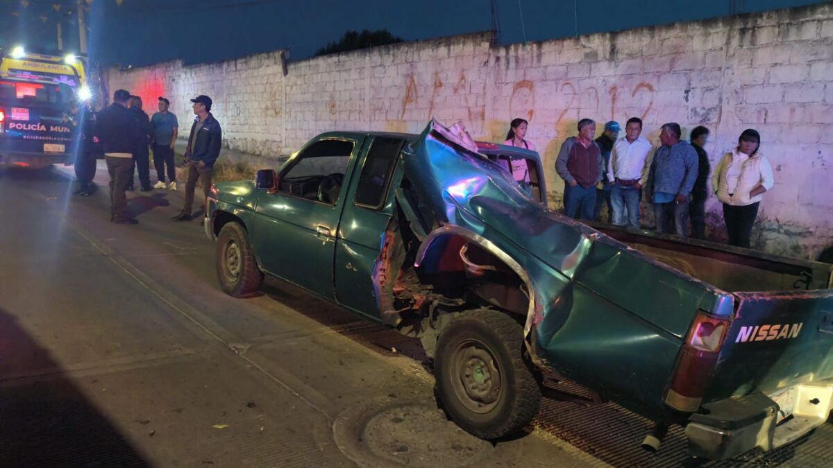 Un cohetón explotó cerca de una camioneta durante una peregrinación a la iglesia de San Judas Tadeo, en Mineral de la Reforma.
