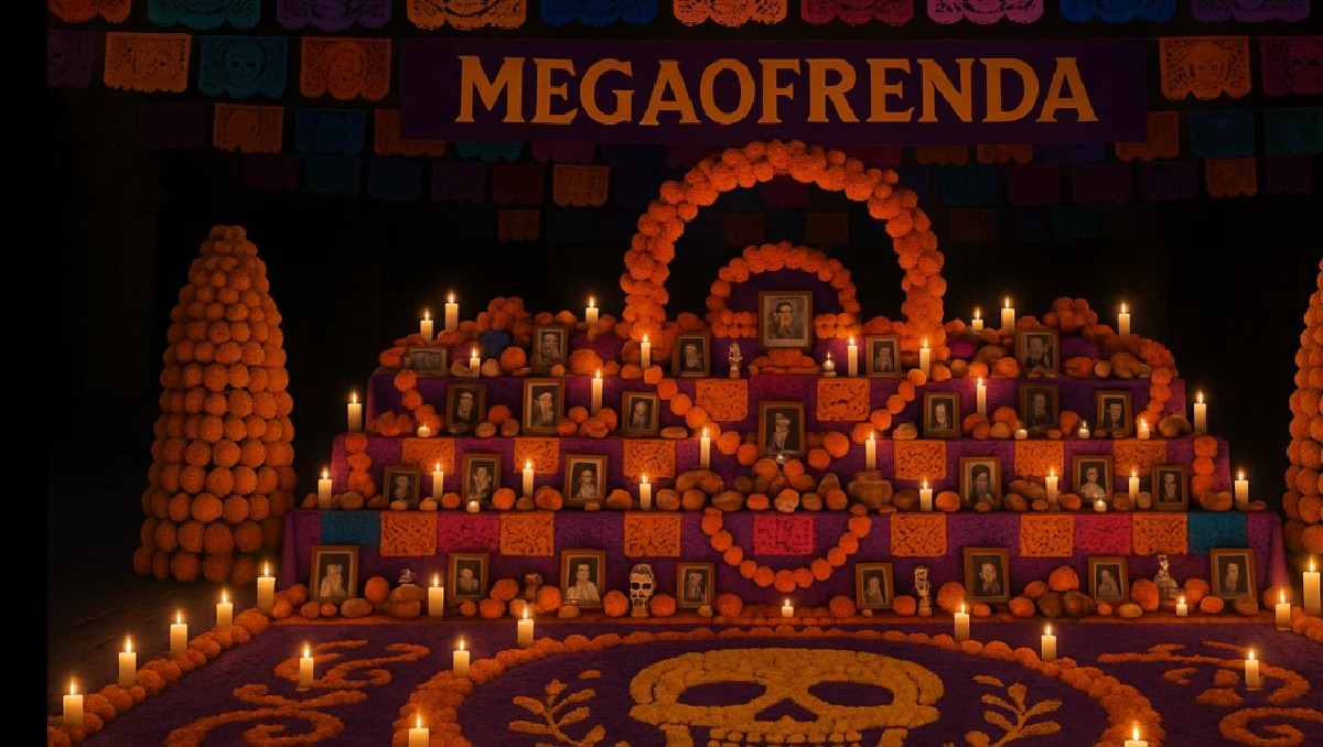 Alista todo para visitar la Mega Ofrenda en el Zócalo de la CdMx | IA DISCOVER