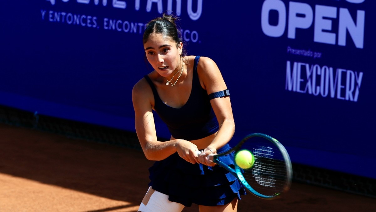 Carlota Garibay debuta en el Queretaro Open con un paso importante (Querétaro Open WTA)