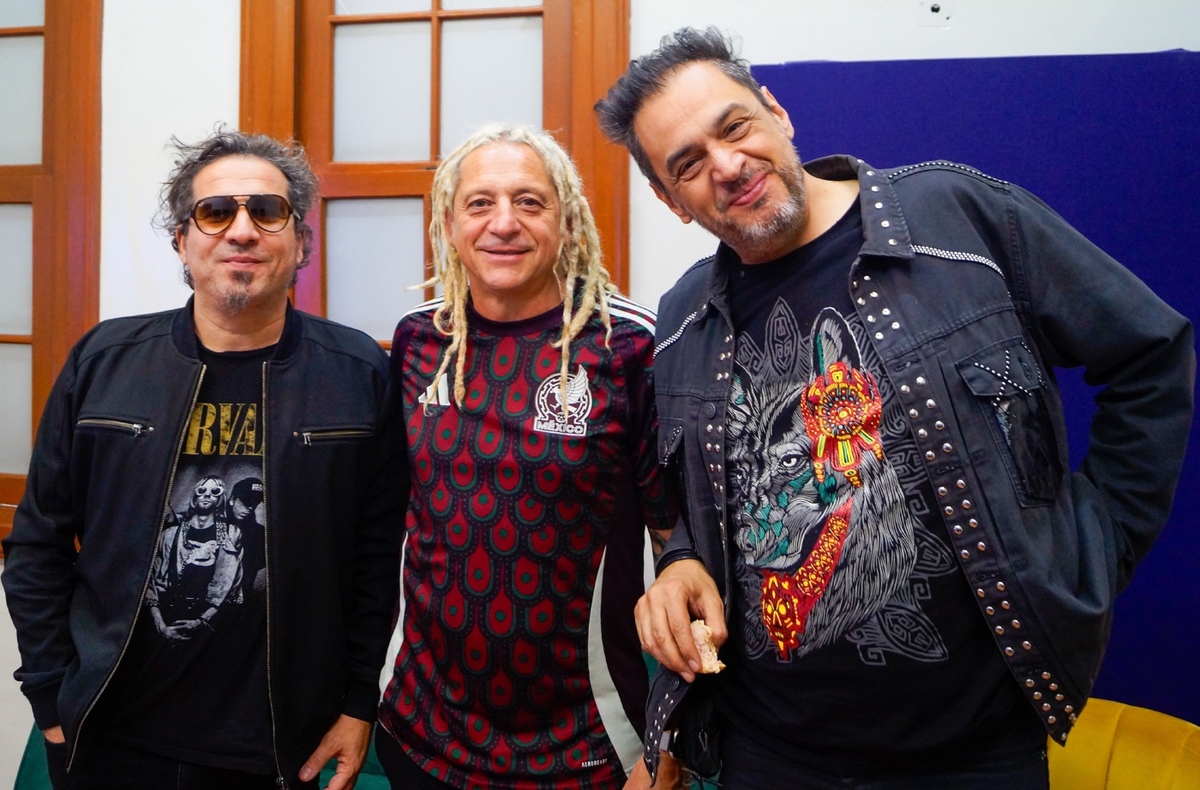 "Cucho" Parisi, Gastón "Francés" y Gustavo "Nito" Montecchia de Los Autenticos Decadentes | Frida Gutiérrez