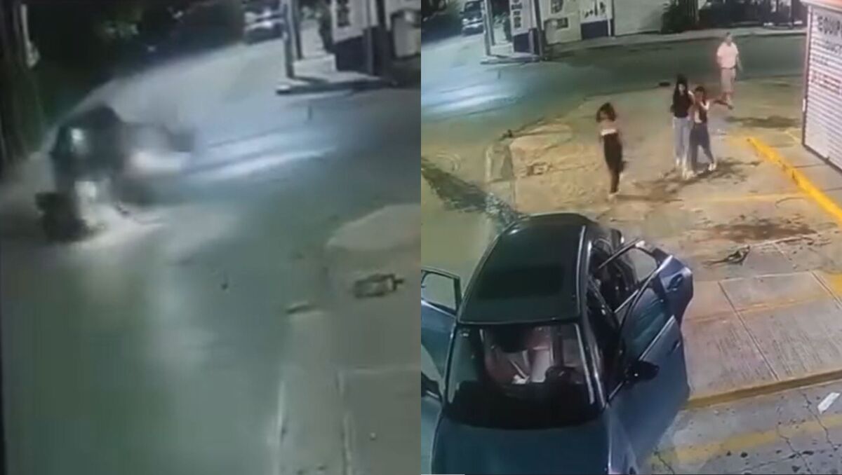 El momento fue captado por un establecimiento de la zona. | Especial.