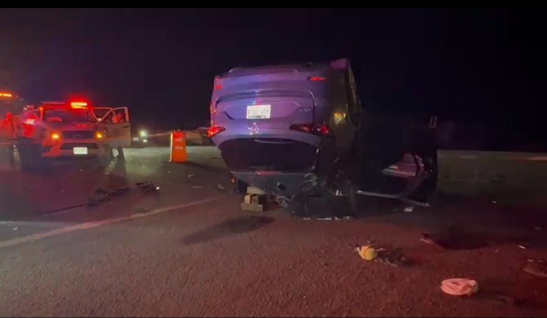 El fatal accidente ocurrió sobre la carretera Jocotepec. (Vicente Torres)