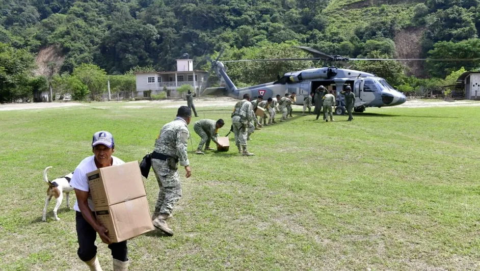 Fuerzas Armadas y Guardia Nacional mantienen apoyo a damnificados con más de 9 mil elementos