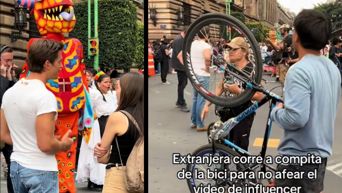 Influencer extranjero corre a mexicano del desfile de Alebrijes | Especial