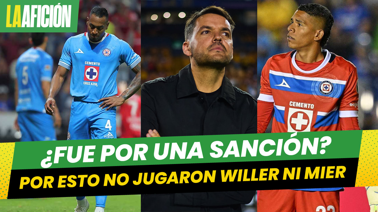 Larcamón aclara la ausencia de Willer Ditta y Kevin Mier con Cruz Azul