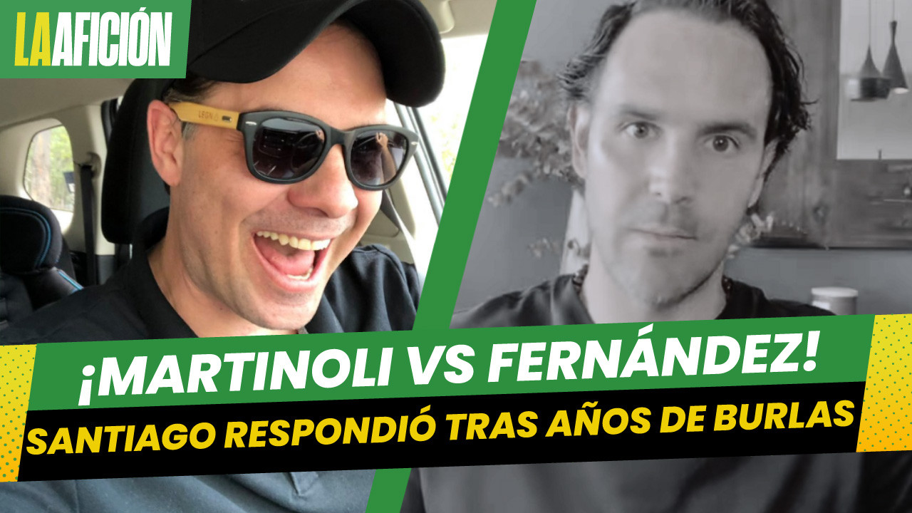 Santiago Fernández explota y responde a crítica de Christian Martinoli: "tú no tenías el nivel para jugar profesional"