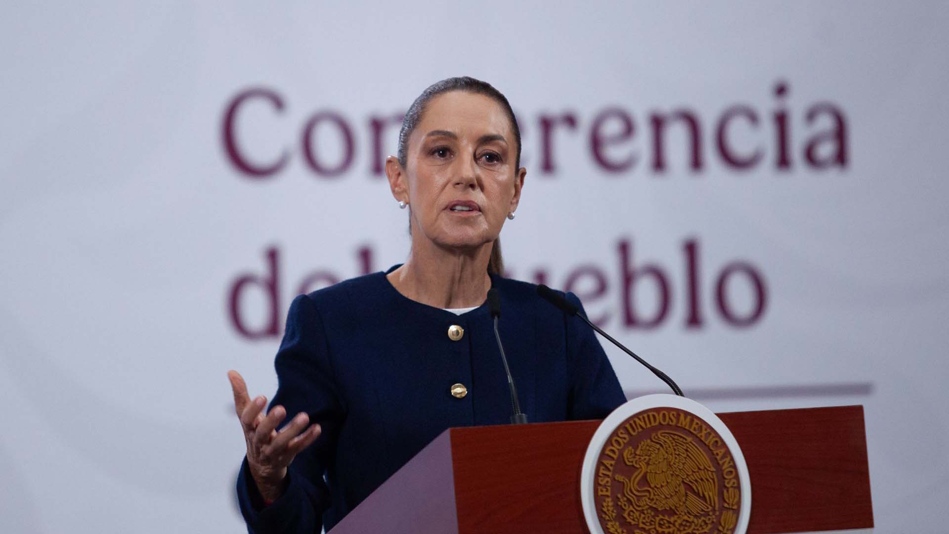 Sheinbaum desmiente que sus giras por lluvias sean actos de promoción del voto