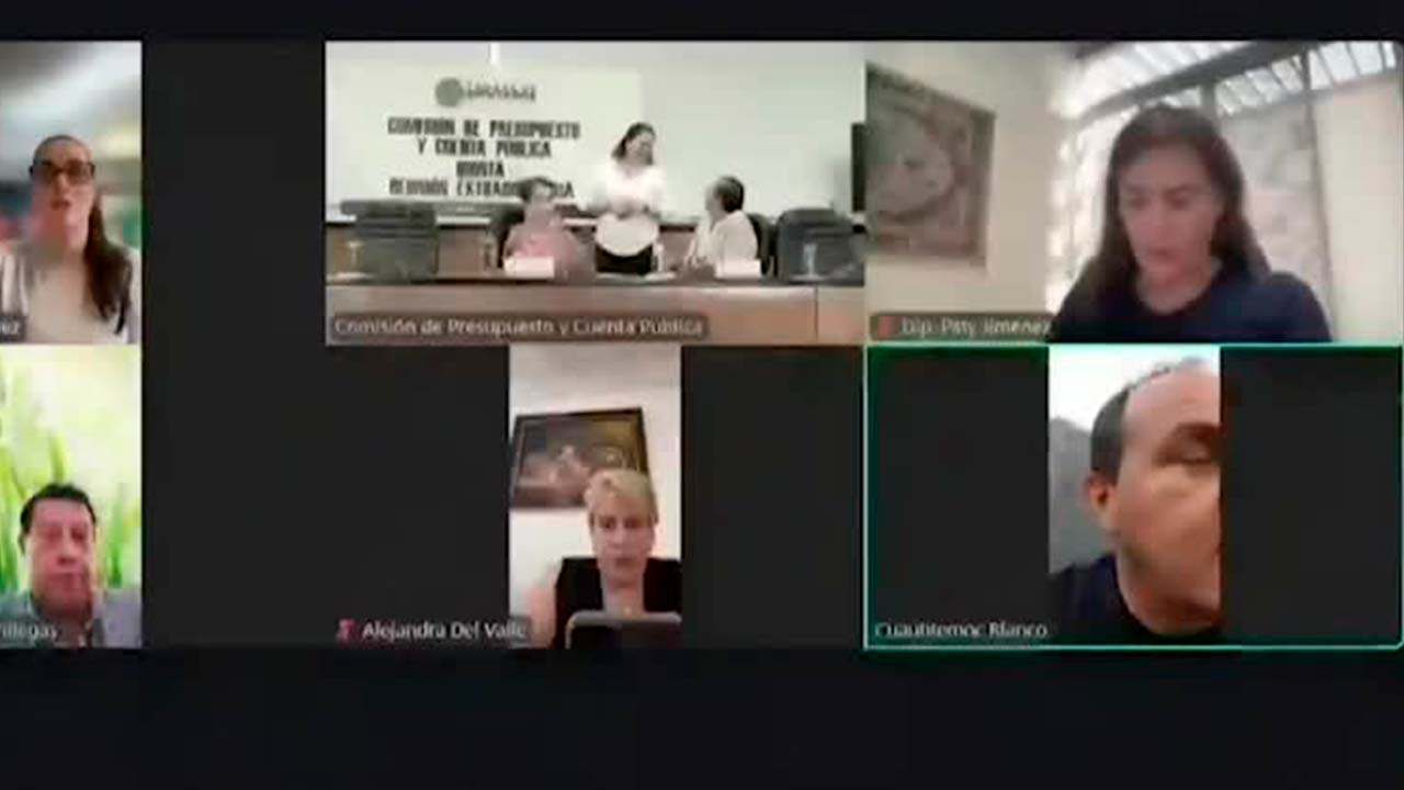 Sorprenden a Cuauhtémoc Blanco jugando pádel en reunión de comisión legislativa