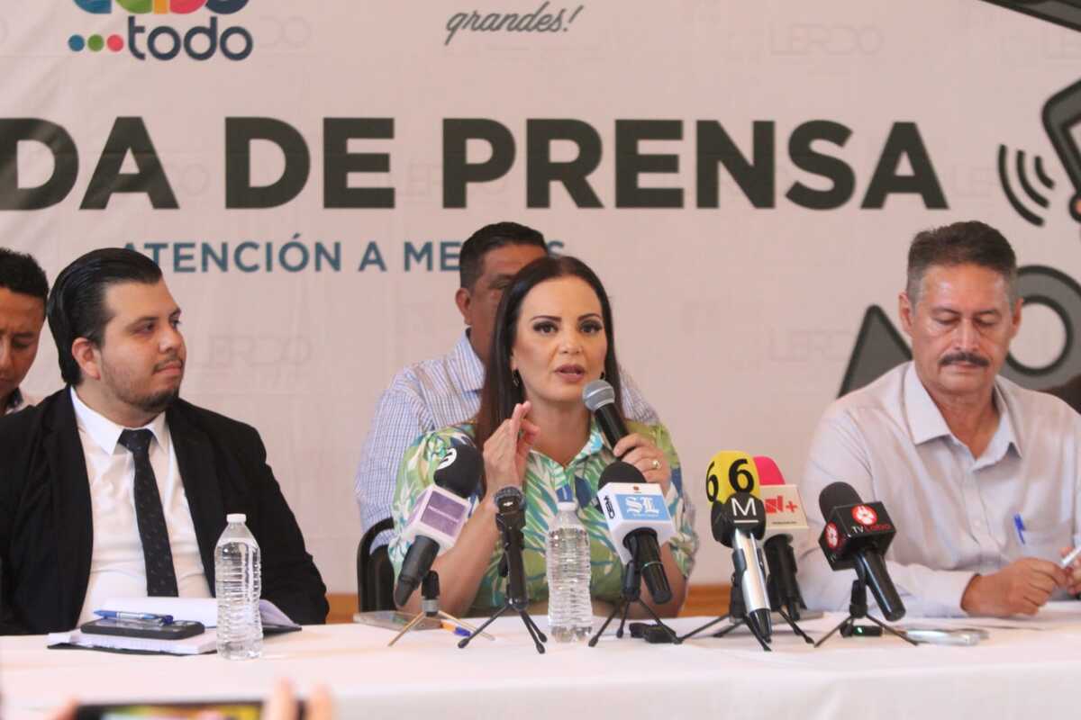Susy Torrecillas en rueda de prensa. | Roberto Amaya